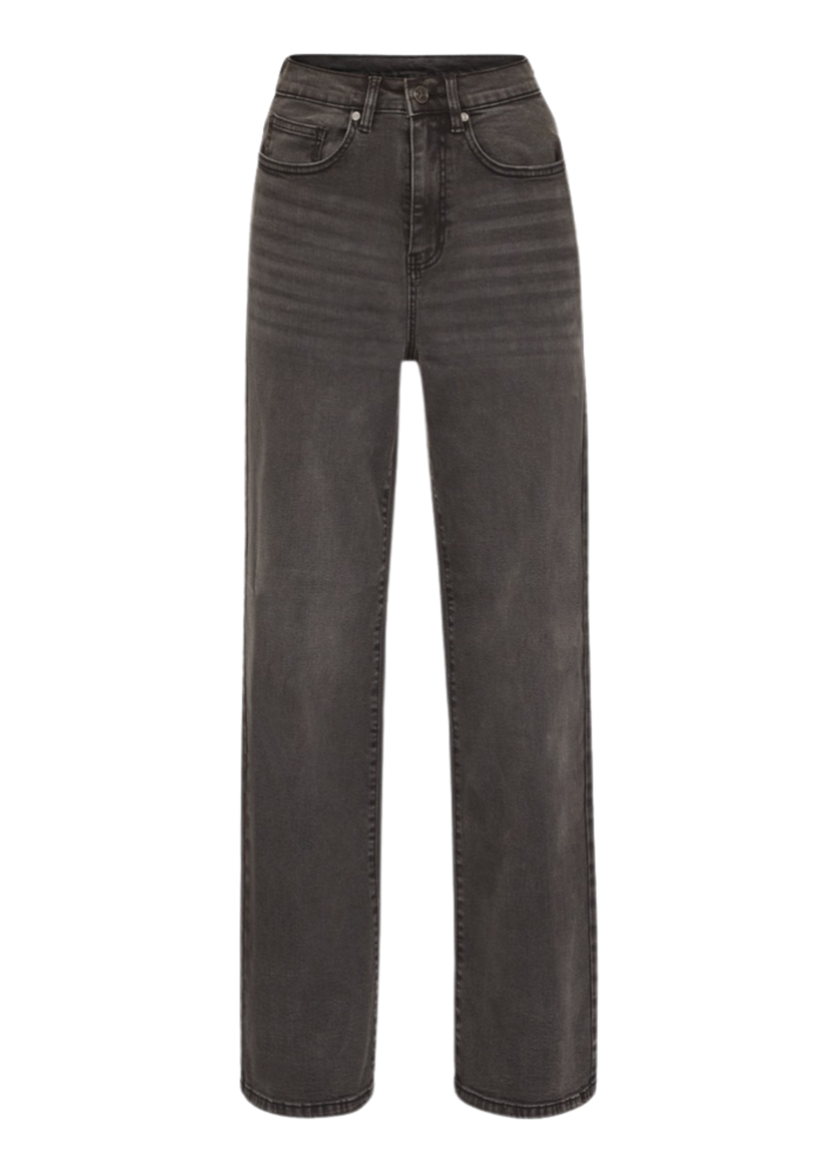 Sisters `point  Owi wide jeans grey wash
