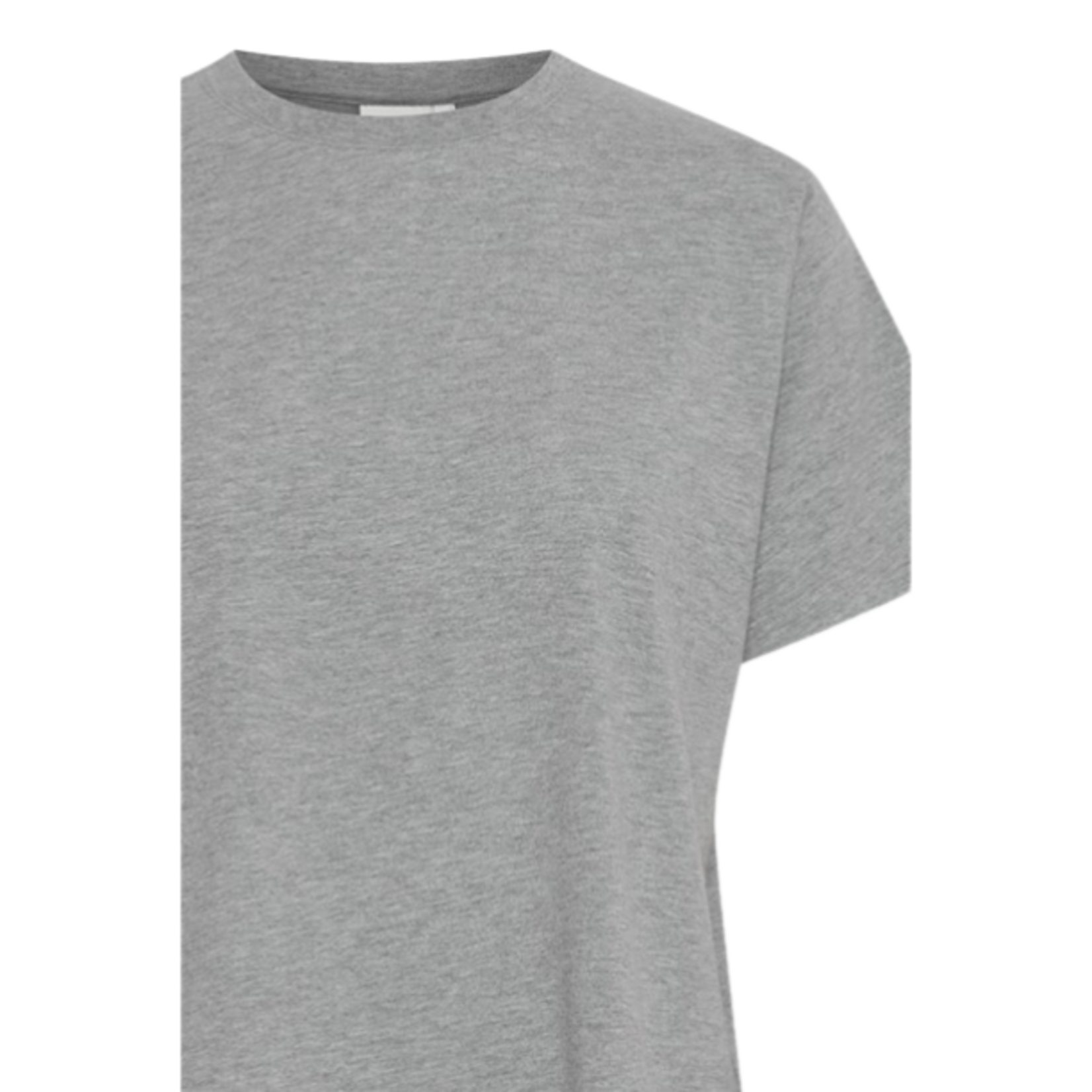 ICHI Ihpalmer basic tshirt grey