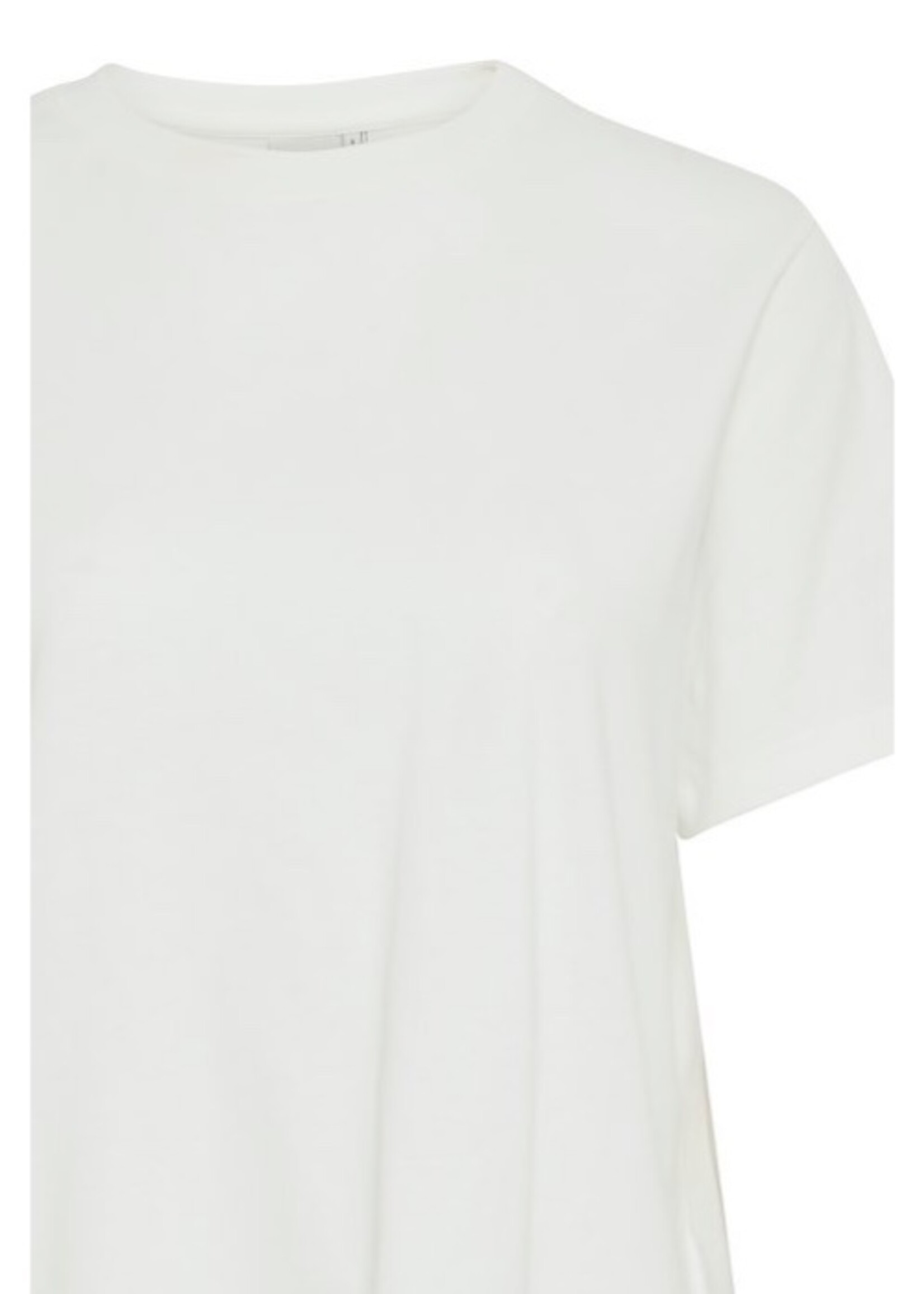 ICHI Ihpalmer basic tshirt white