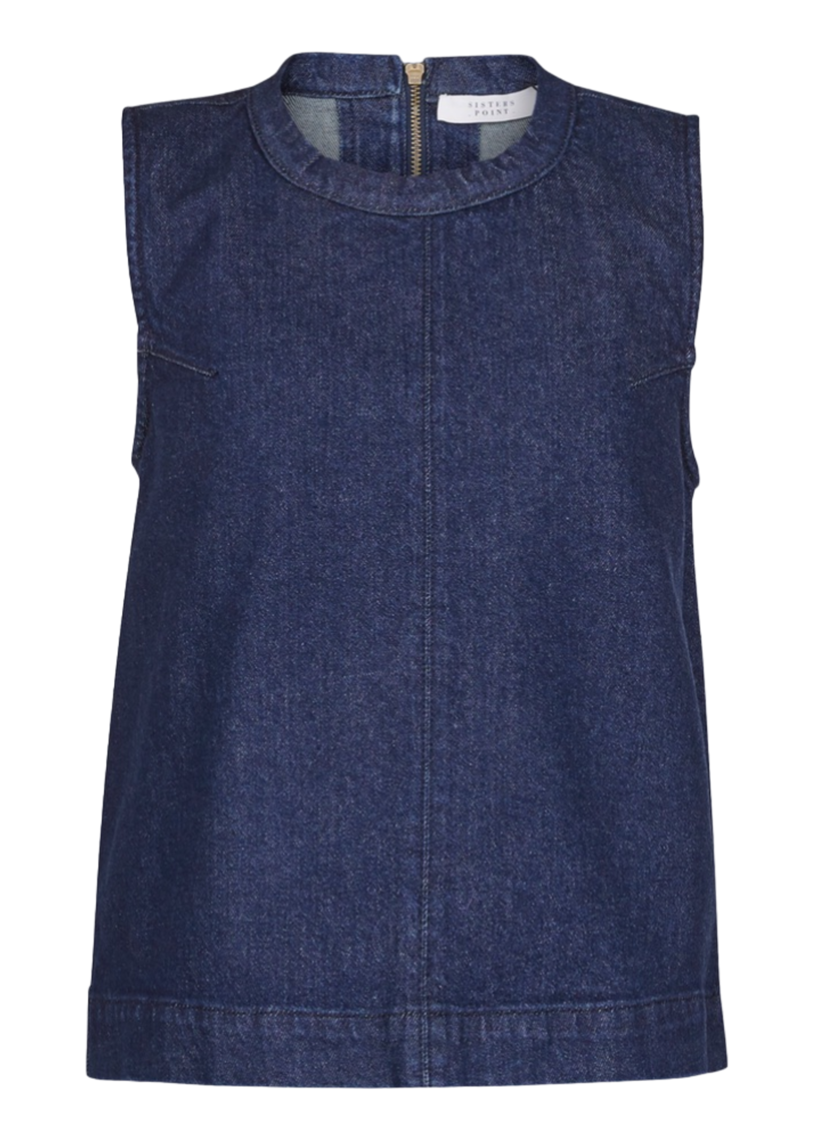 Sisters Point Ovea jeans top dark blue