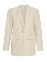 Moss Copenhagen Jonalyn Slit blazer stripe