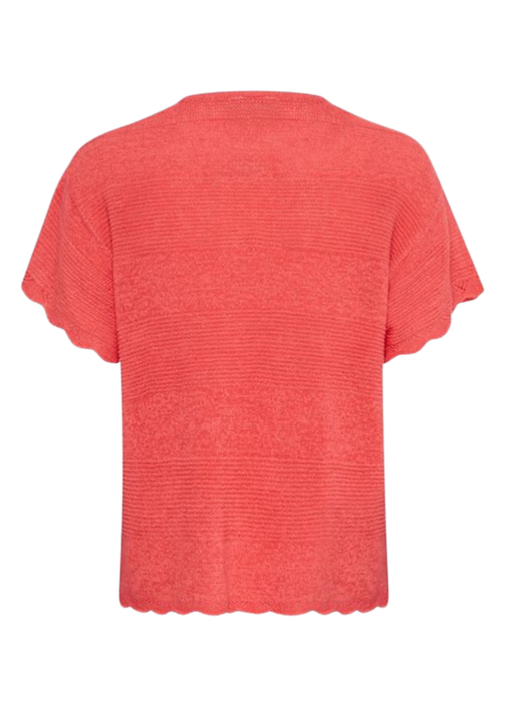 ICHI Ihperlas gebreide top Coral