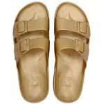 Cacatoes Cacatoes Anjo slippers metallic Gold
