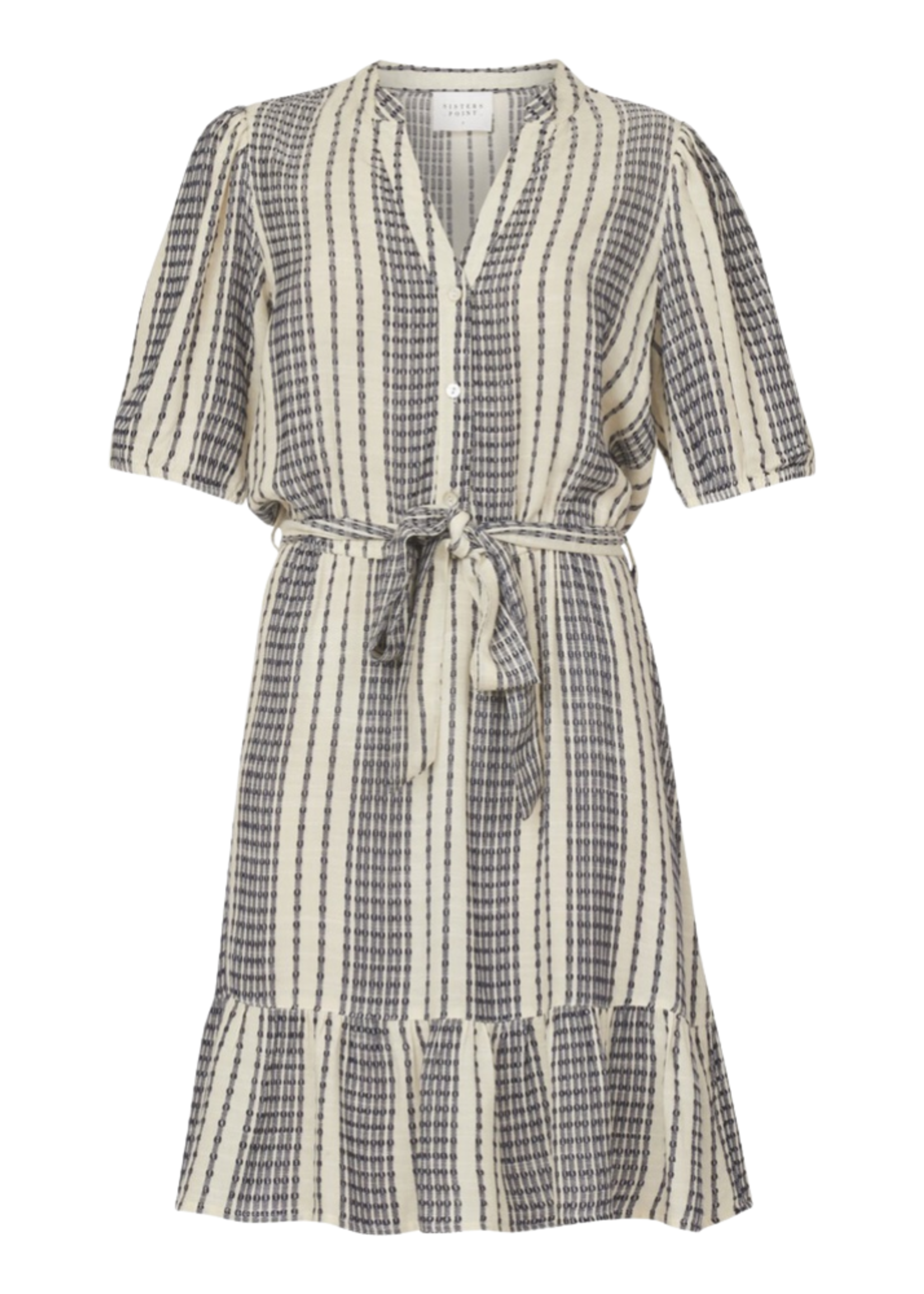 Sisters Point dress islea cream / navy