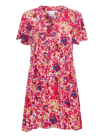 ICHI Ihmarrakech dress 15  pink flower