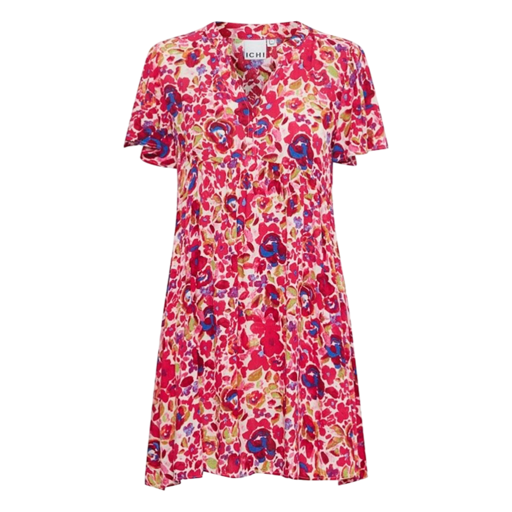 ICHI Ihmarrakech dress 15  pink flower
