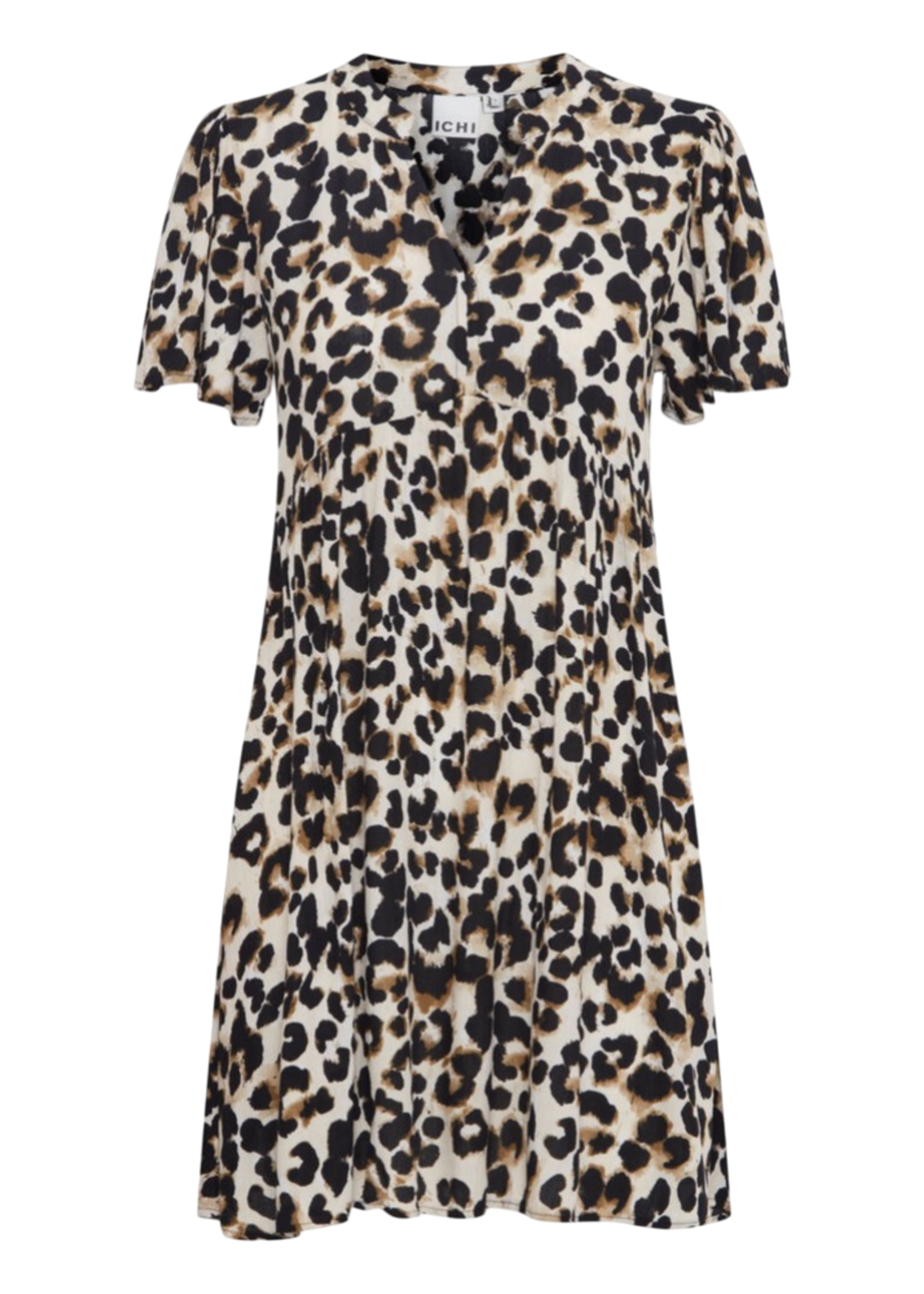 ICHI Ihmarrakech dress 15  leopard