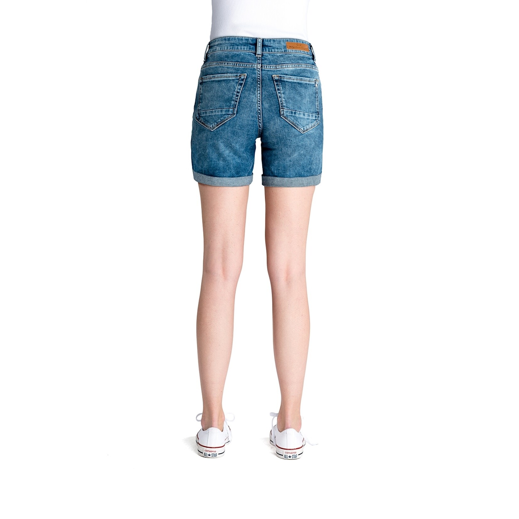 C.O.J. COJ denim Short Emma deep blue