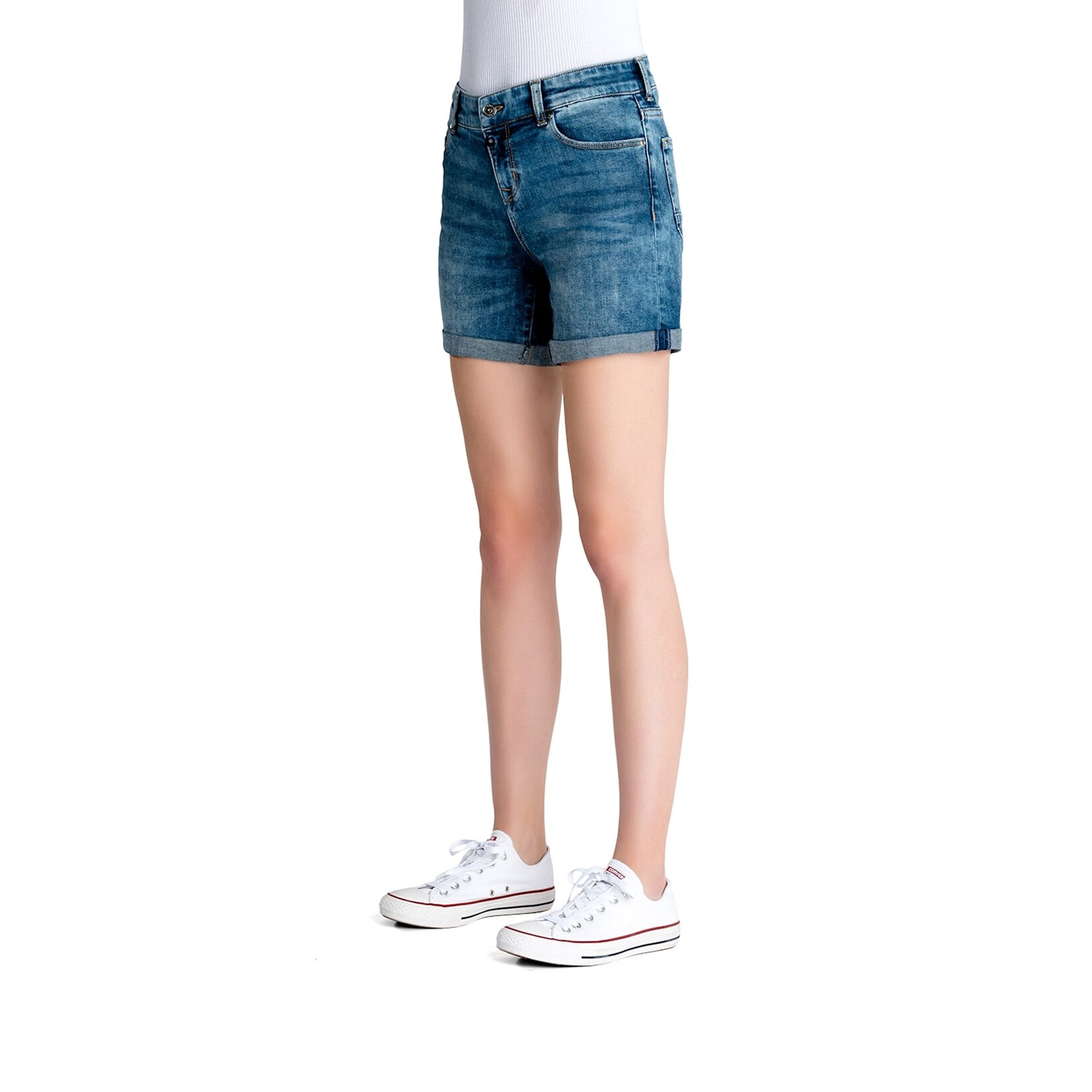 C.O.J. COJ denim Short Emma deep blue