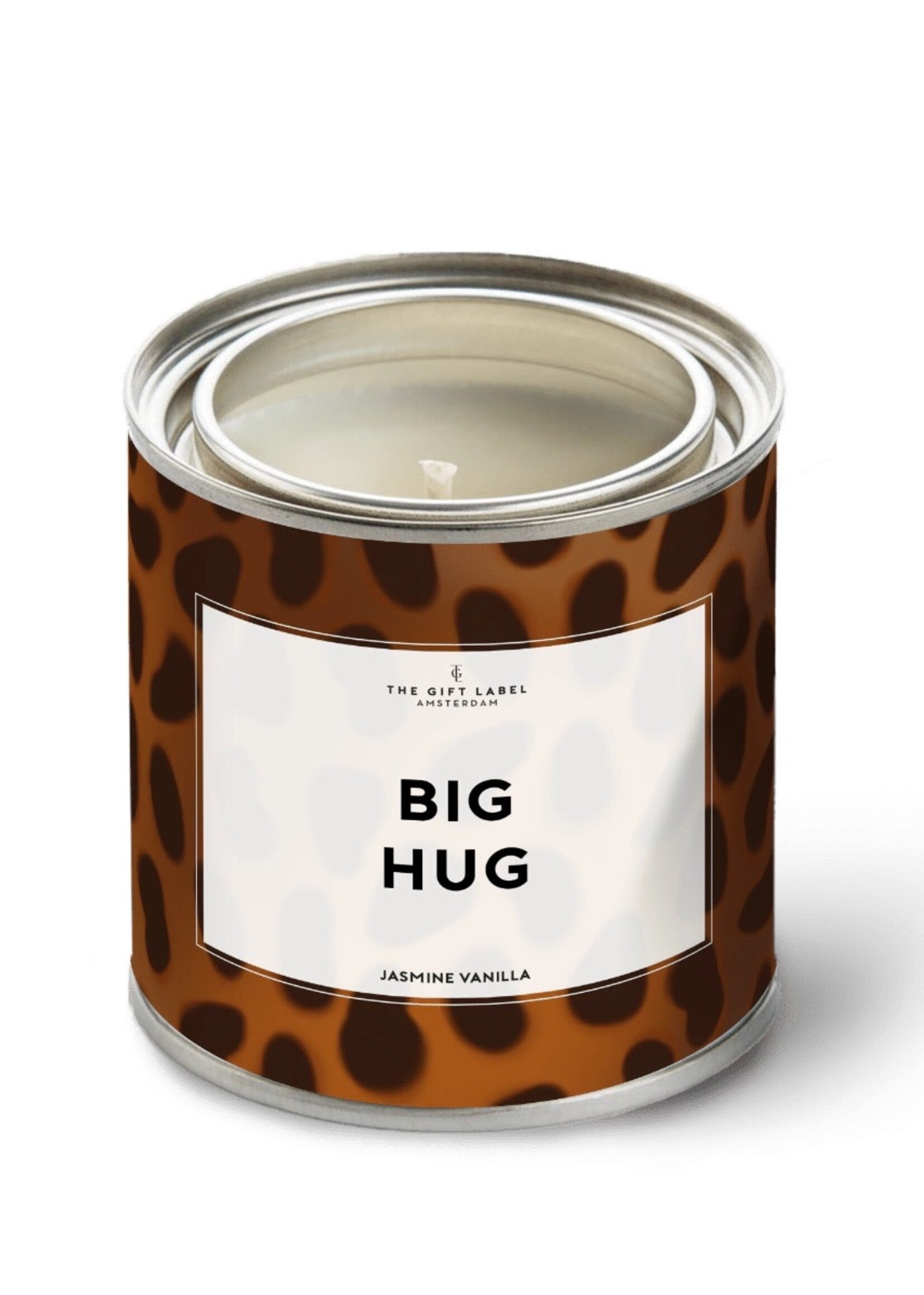 The Gift Label The gift Label candletin 90gr - Big Hug - Fresh cotton