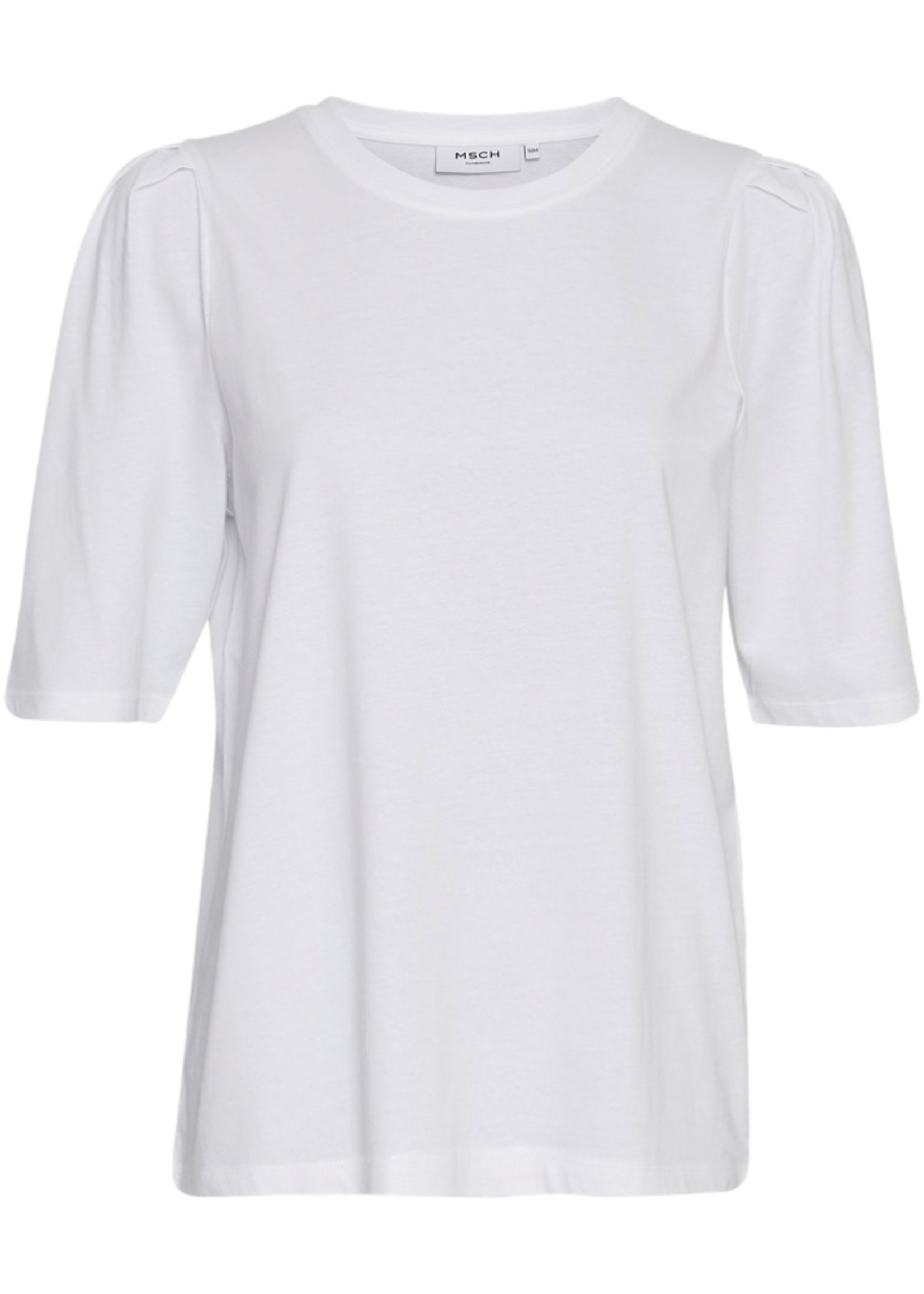 Moss Copenhagen puff t-shirt Begitta white