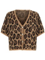 ICHI Ixcleo leopard vest