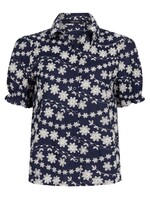 Ydence blouse Lou Navy flower