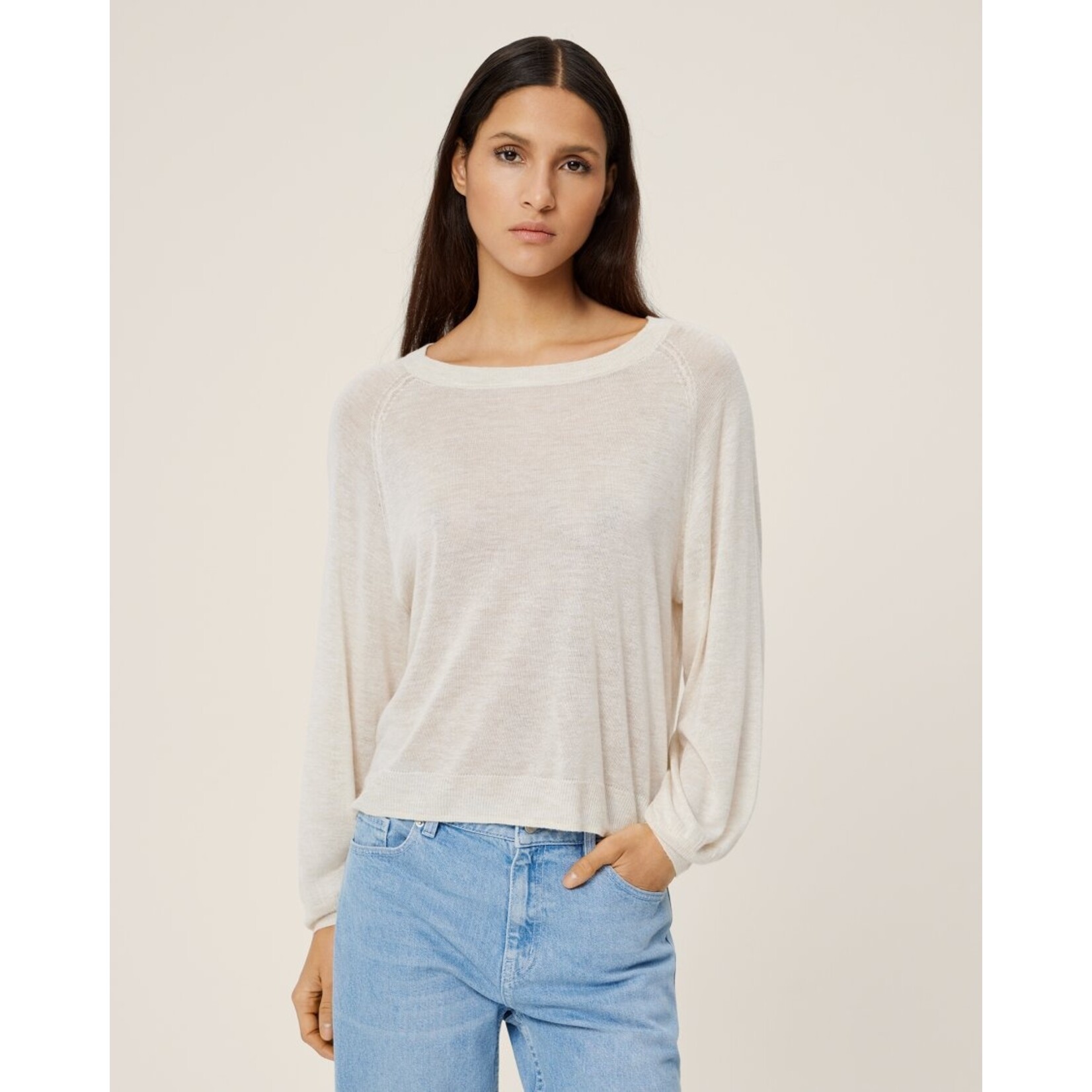 Moss Copenhagen Kobra trui sand