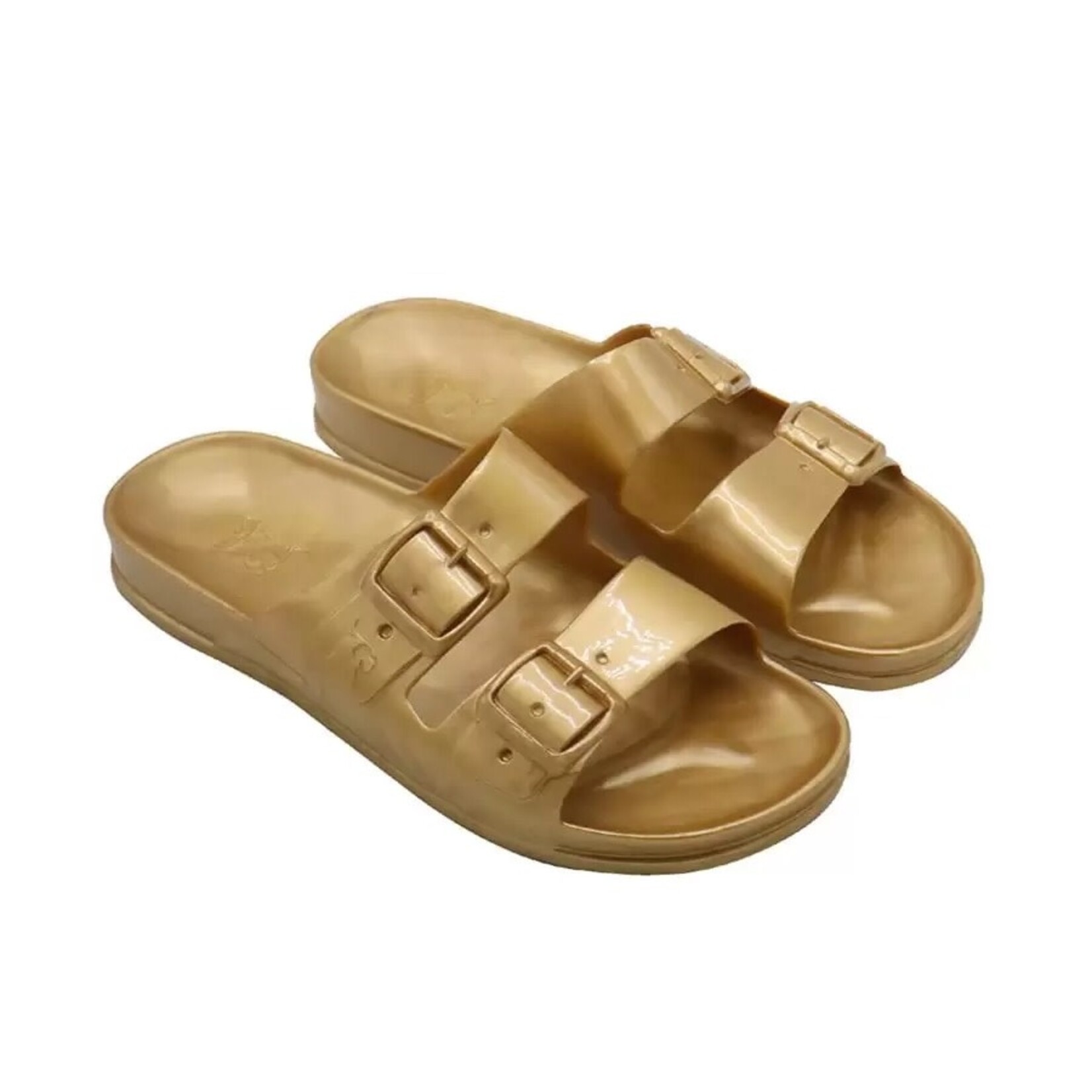 Cacatoes Cacatoes Anjo slippers metallic Gold
