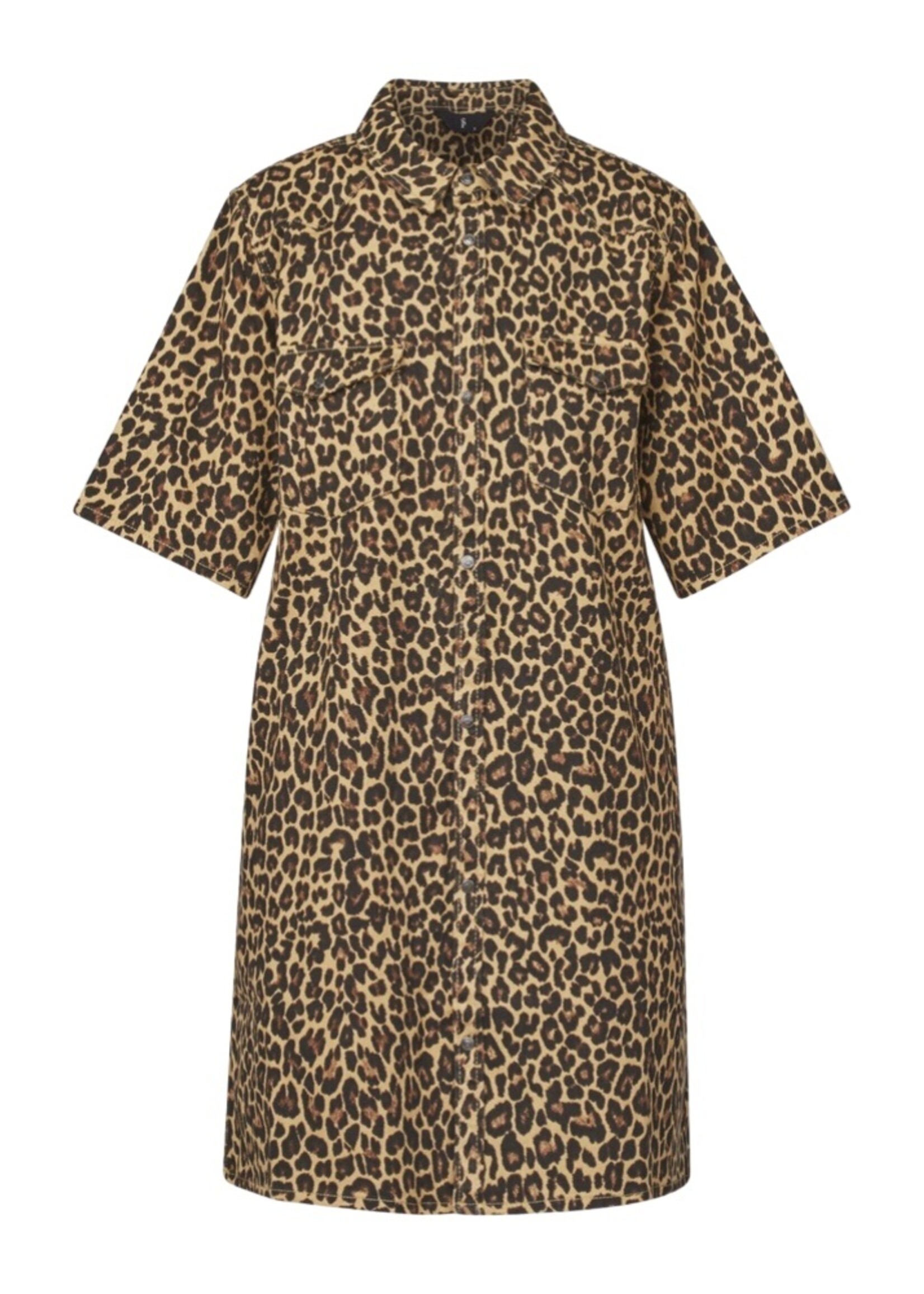 Sisters Point Osa leopard dress