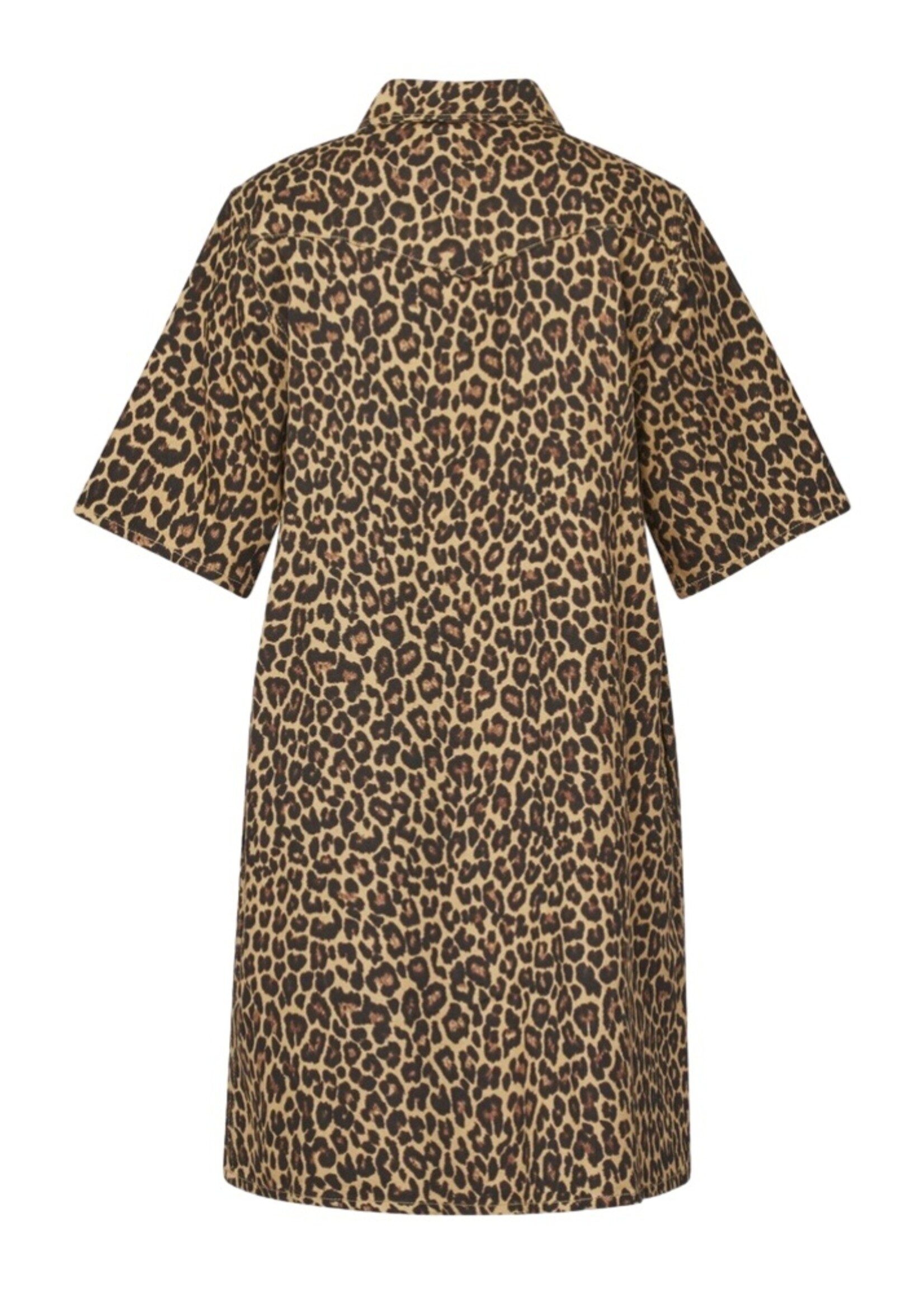 Sisters Point Osa leopard dress