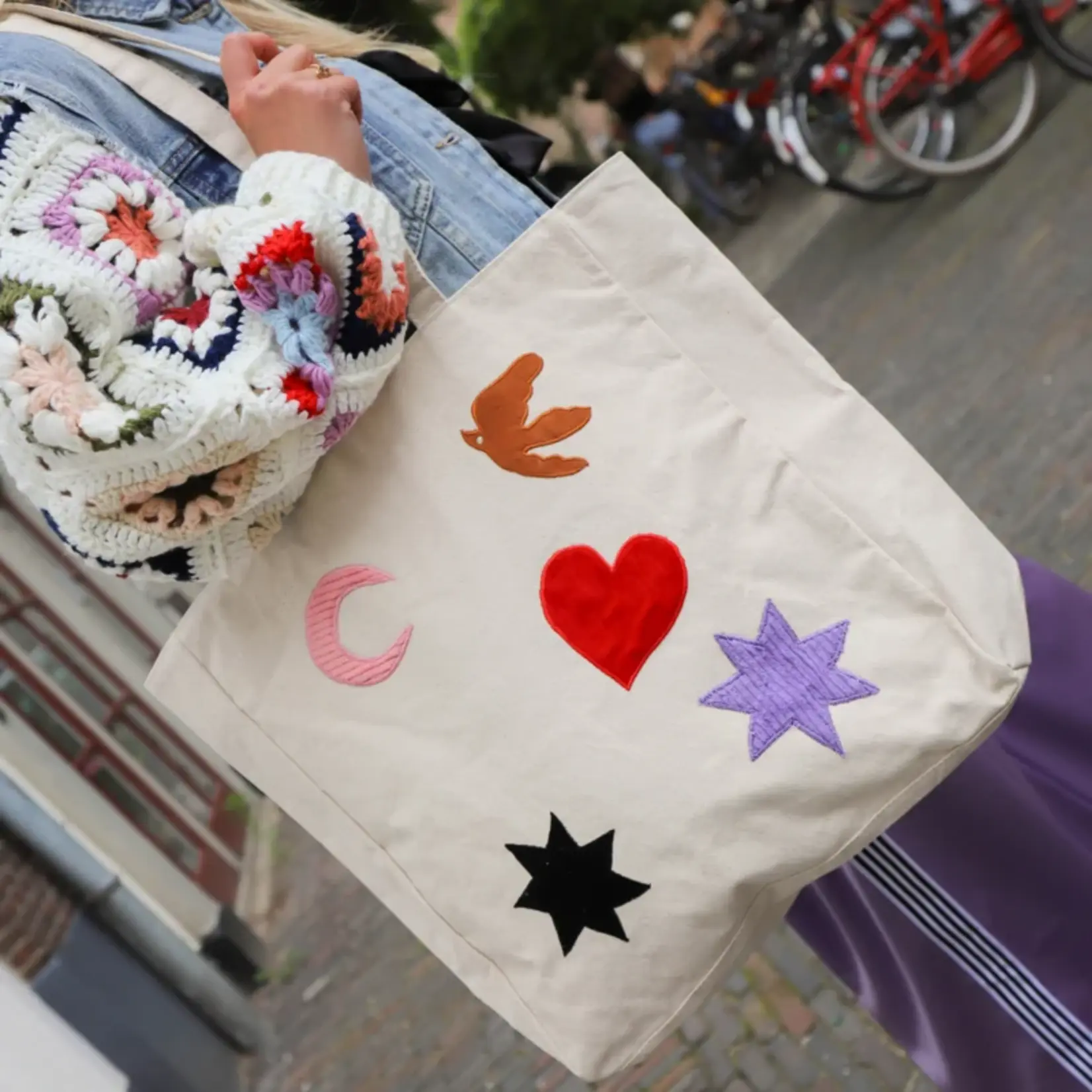 Bulu canvas shopper beige