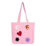 Bulu canvas shopper pink