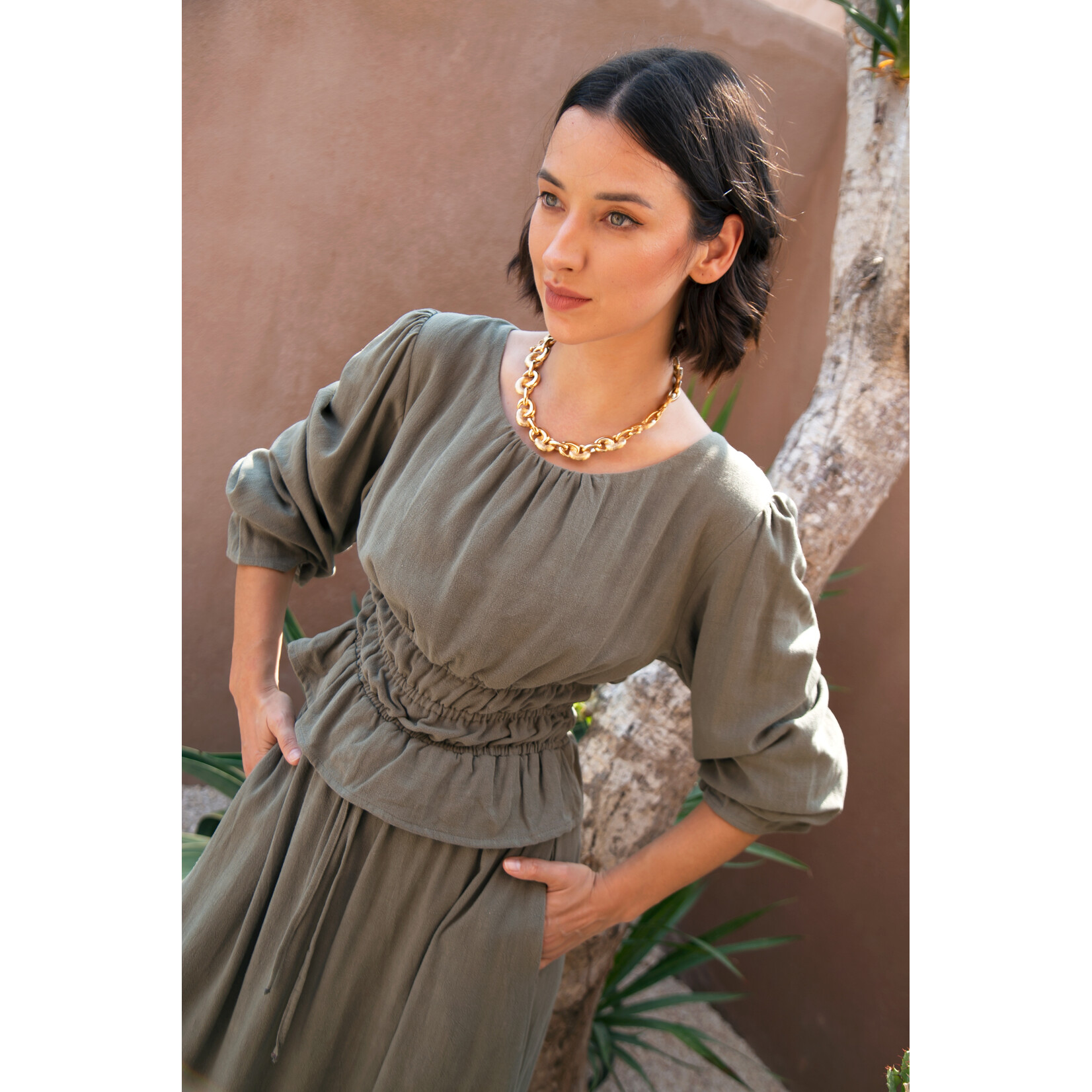 Berawa Luxe Berawa Remi top olive