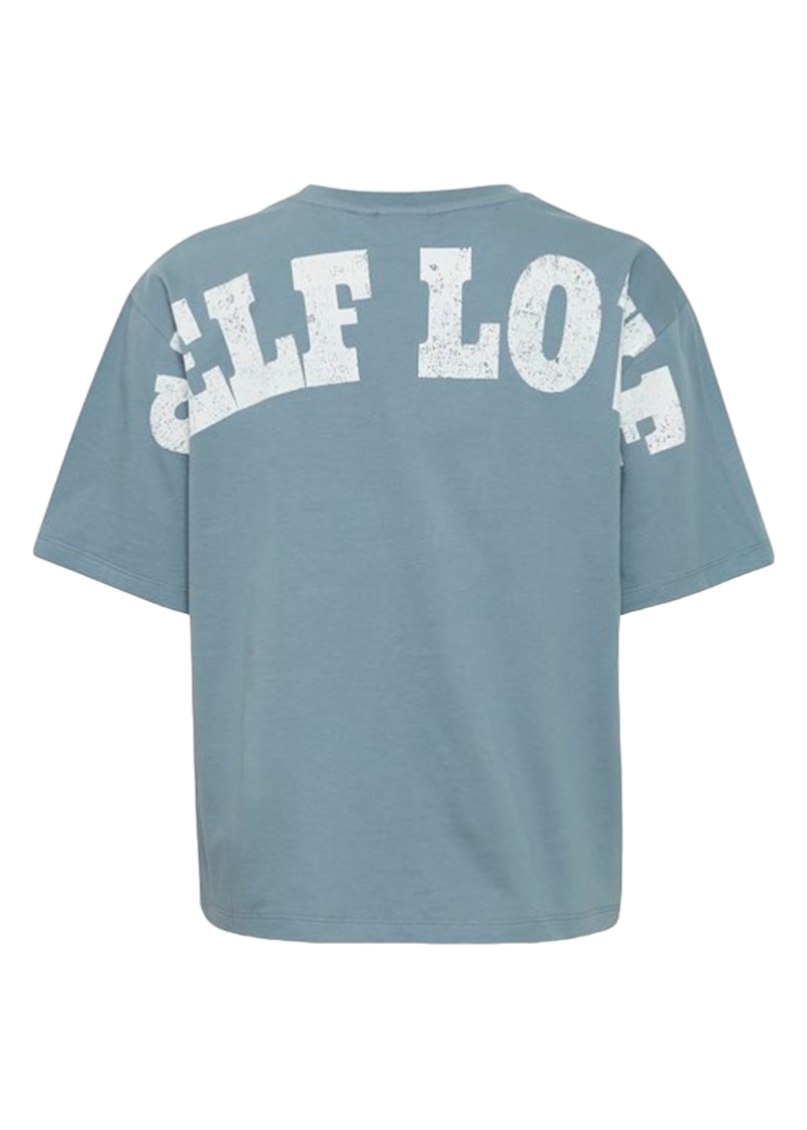 ICHI Ihrunella t-shirt self love blue