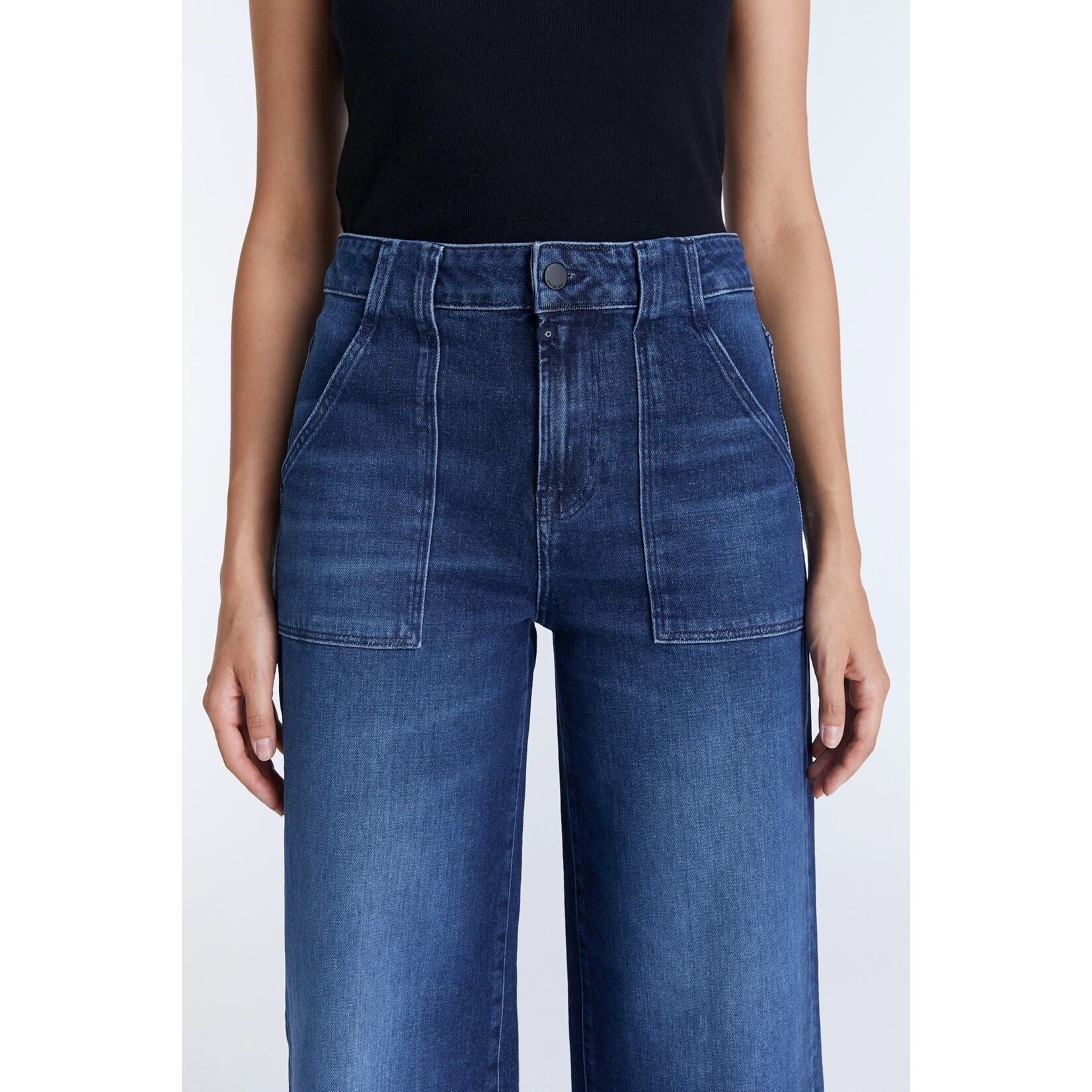 C.O.J. COJ High waist jeans Lulu Dark Blue