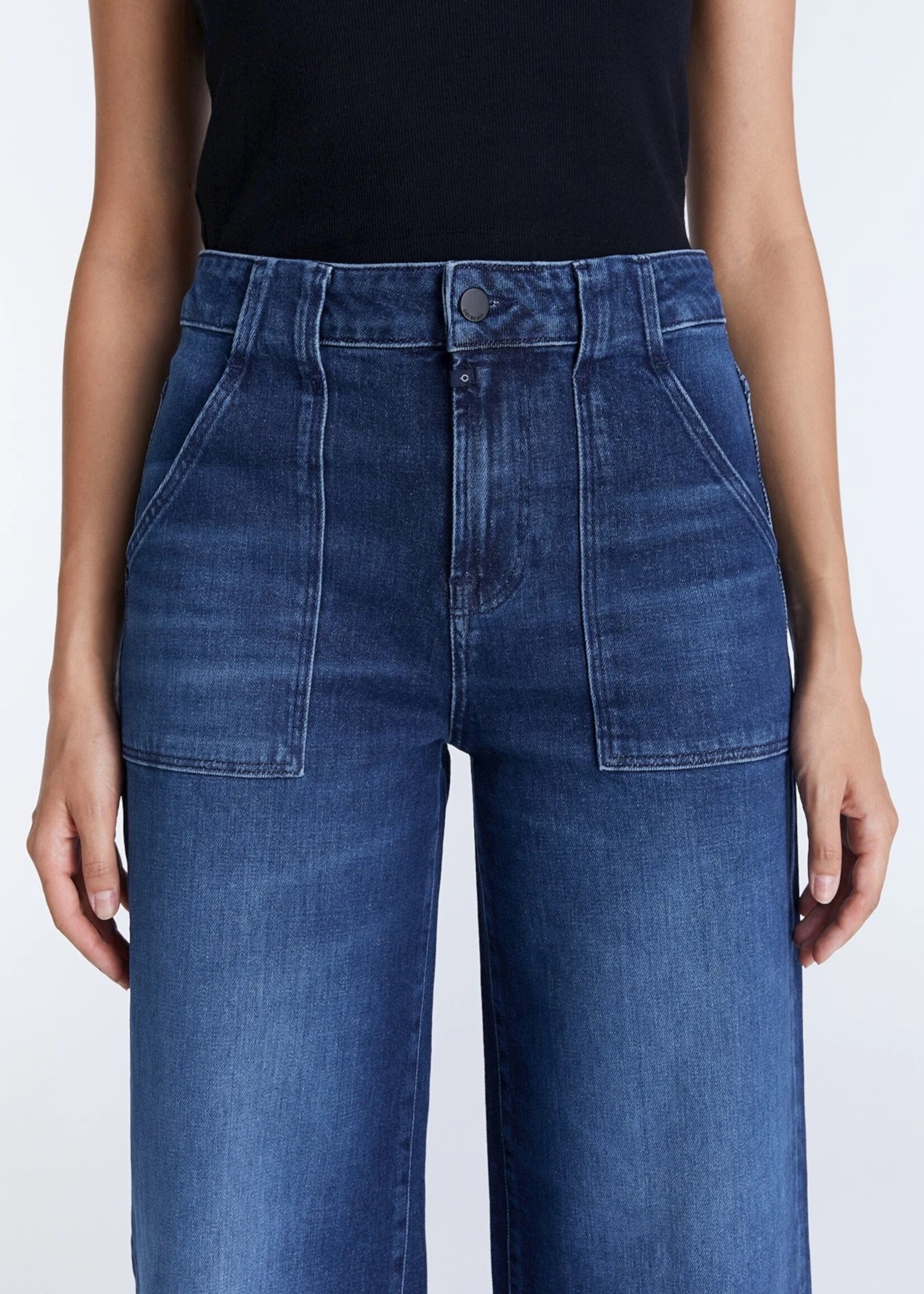 C.O.J. COJ High waist jeans Lulu Dark Blue