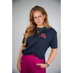 Tezza Fashion Tezza t-shirt logo Navy oversized