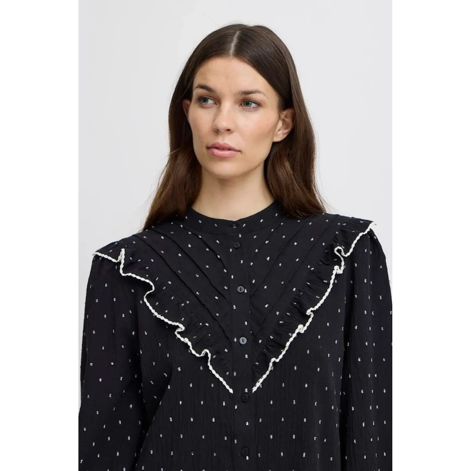 ICHI Ihzady blouse zwart