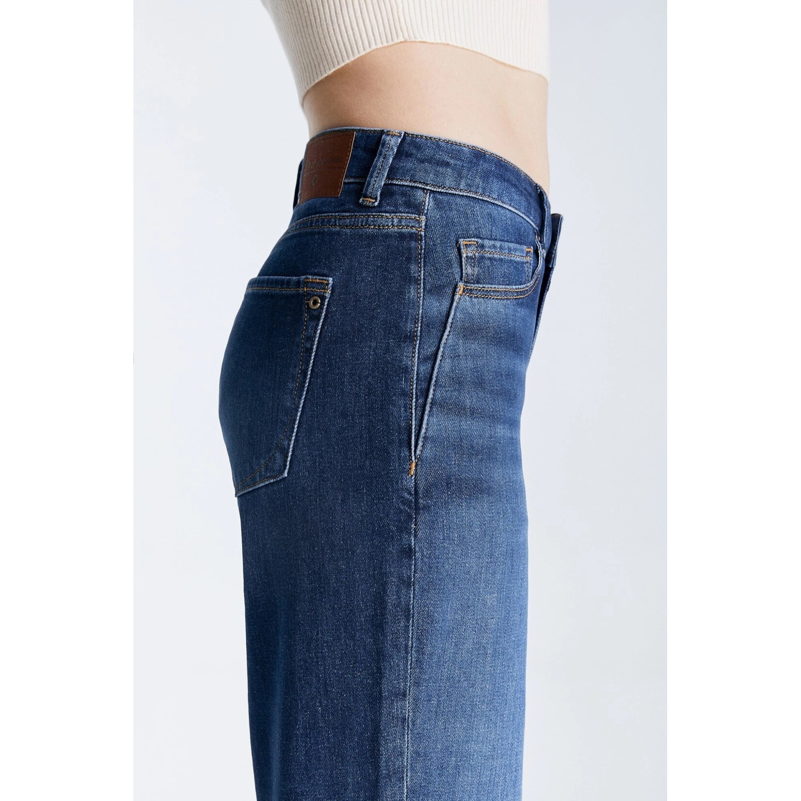 C.O.J. COJ straight jeans Nova dark blue