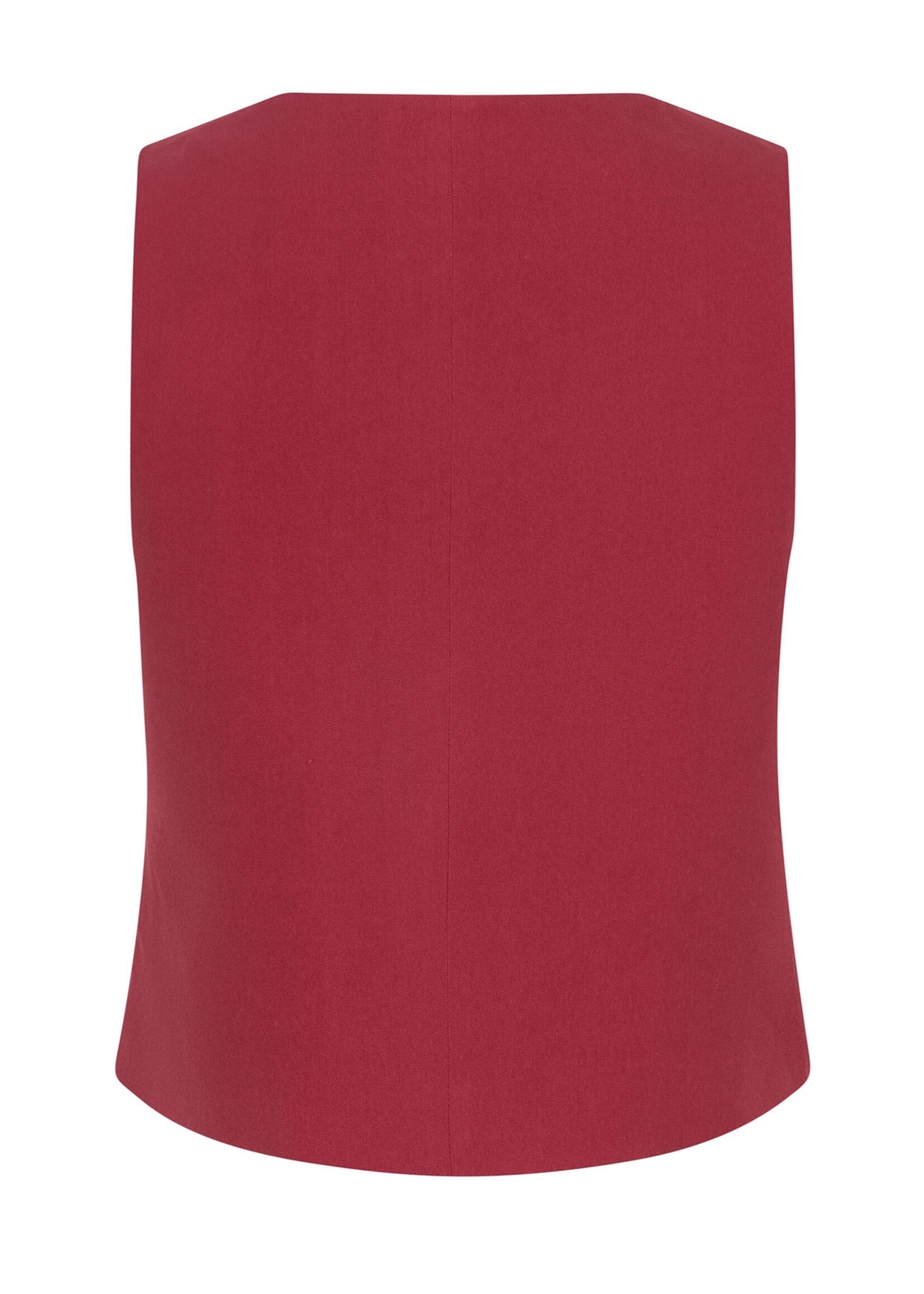 Ydence gilet Kaia wine red