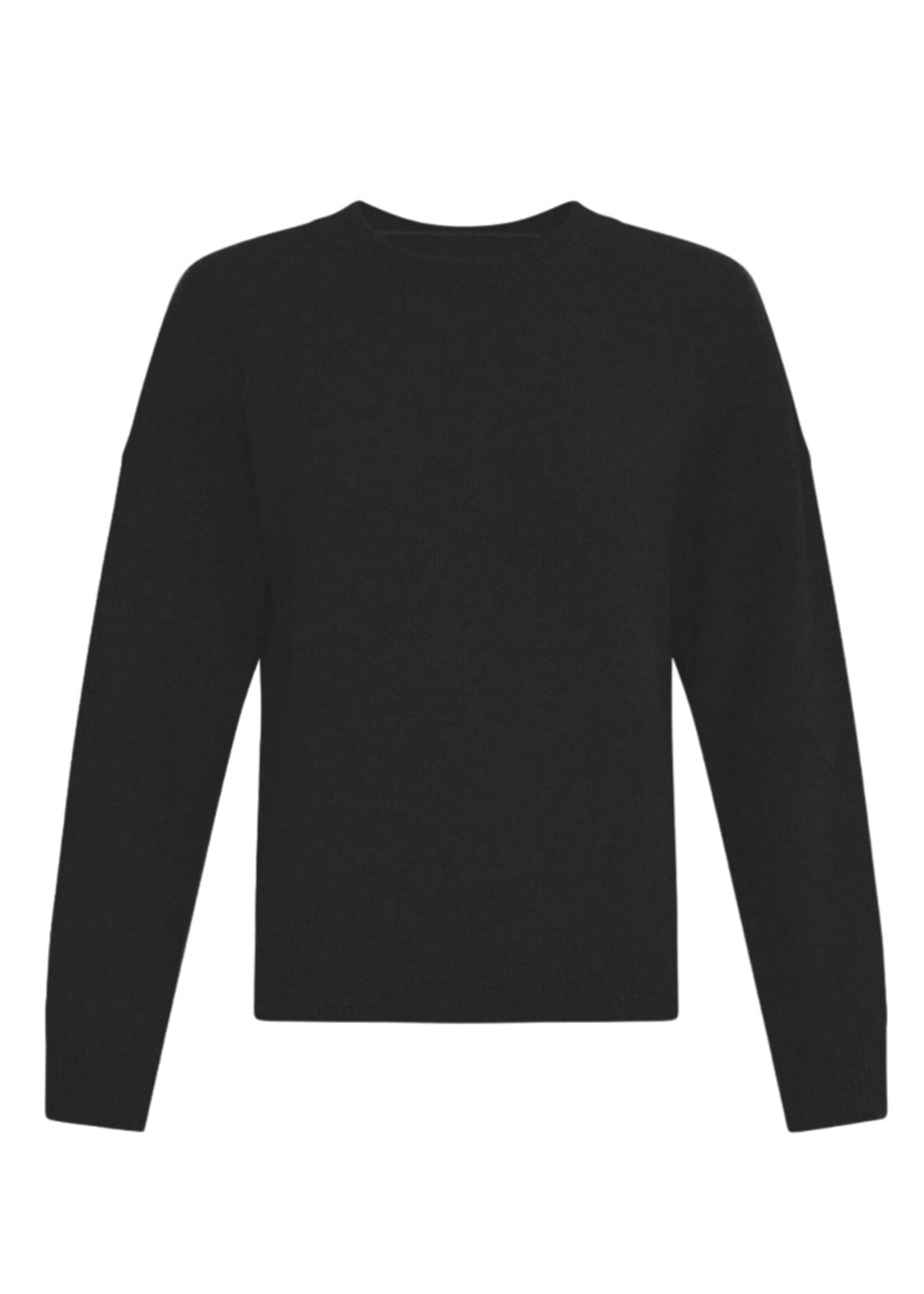 Moss Copenhagen Festina Hope gebreide trui Black