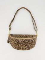 Leren Tas Zoey Big leopard