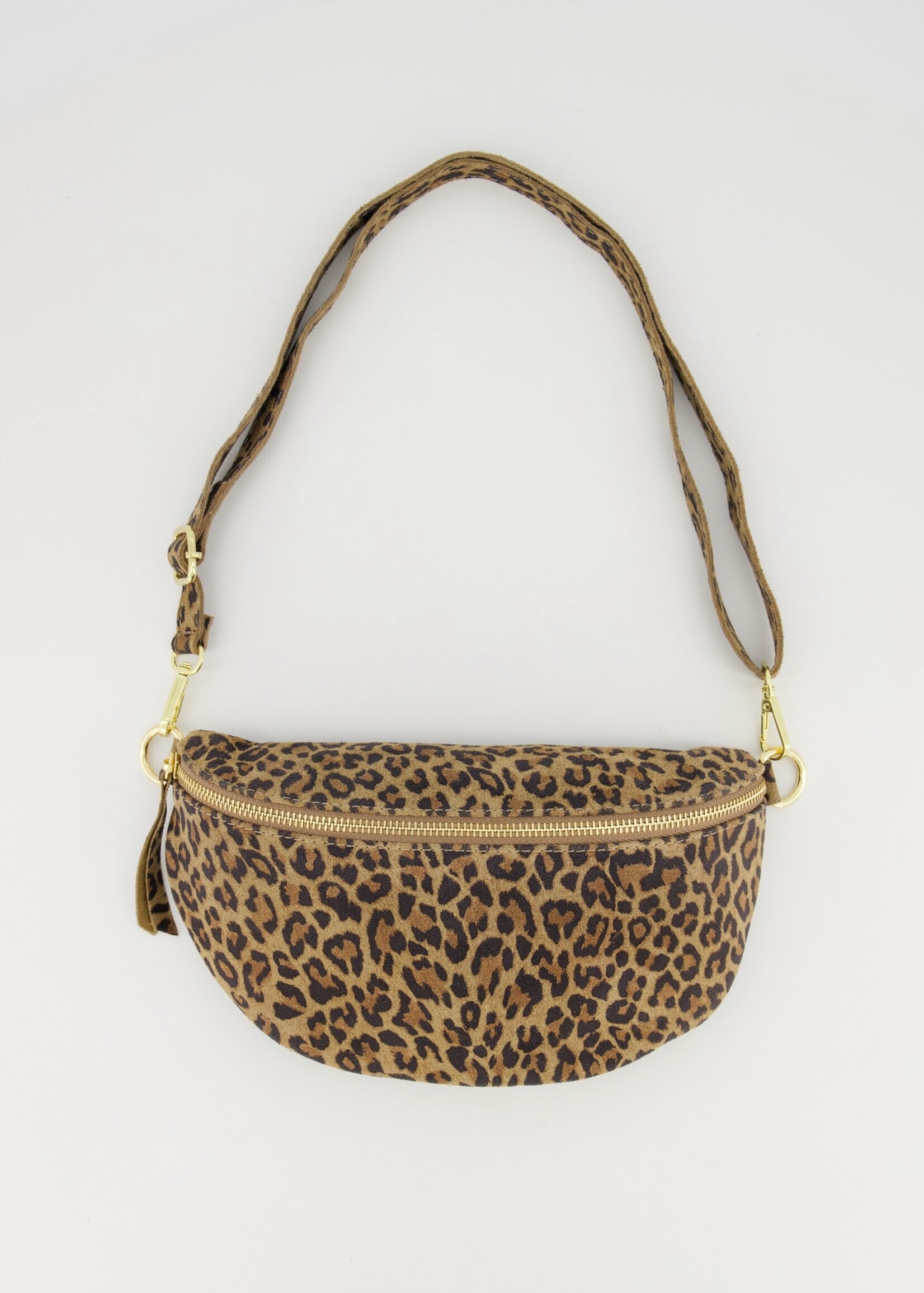 Leren Tas Zoey Big leopard