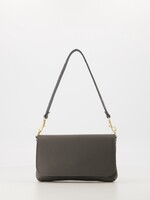 Leren tas Lara donker Grijs
