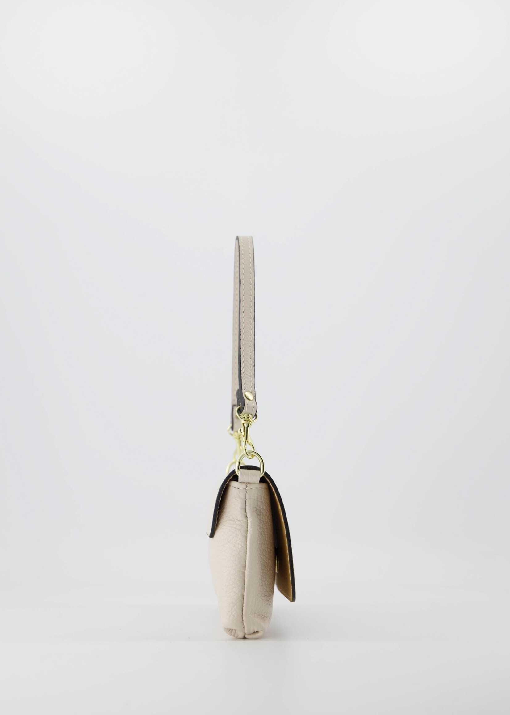 Leren tas Lara Ecru