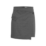 ICHI Ihkate houndstooth skirt check