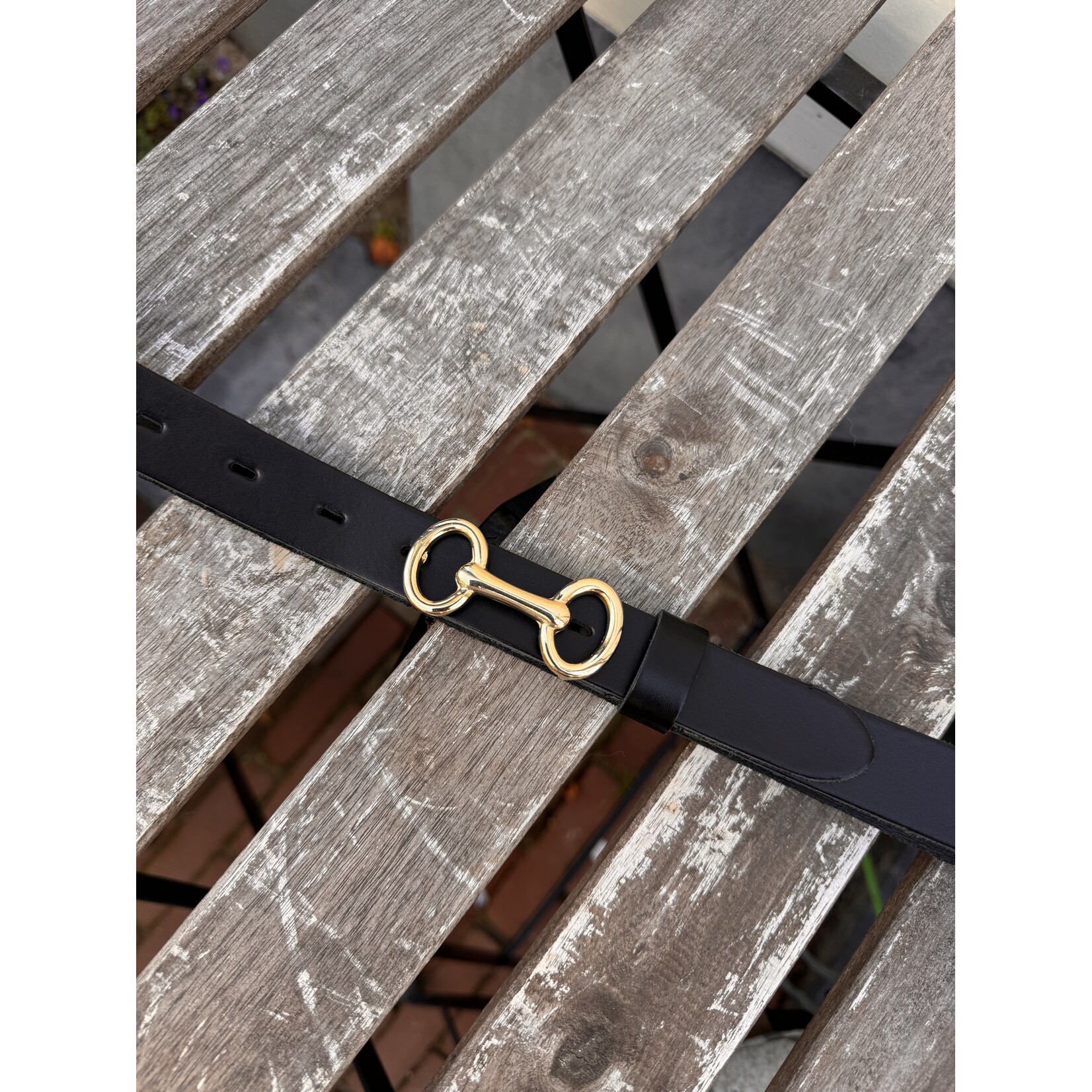 Elvy Elvy belt Minnesota black / gold