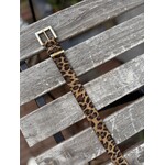 Elvy Elvy belt skin leopard bruin