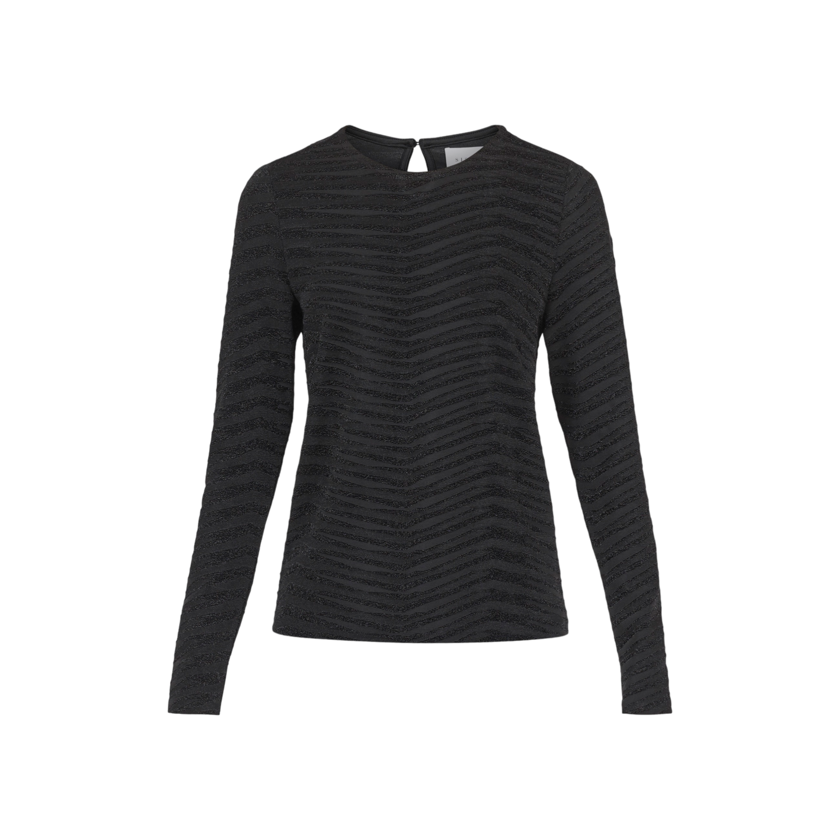 Sisters Point Vixa top black zebra glitter