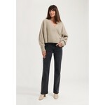 MUD JEANS MUD JEANS Carry Mid Straight black VT