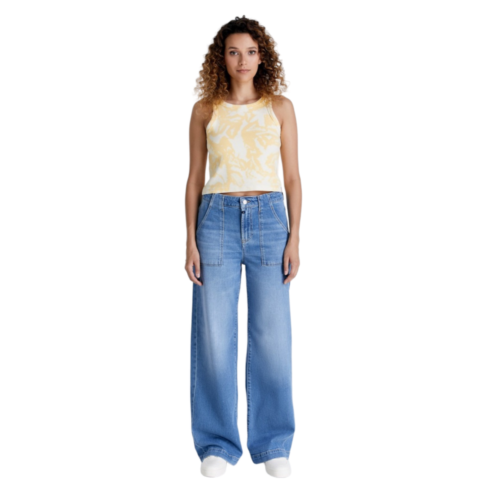 C.O.J. COJ High waist jeans Lulu  light Blue