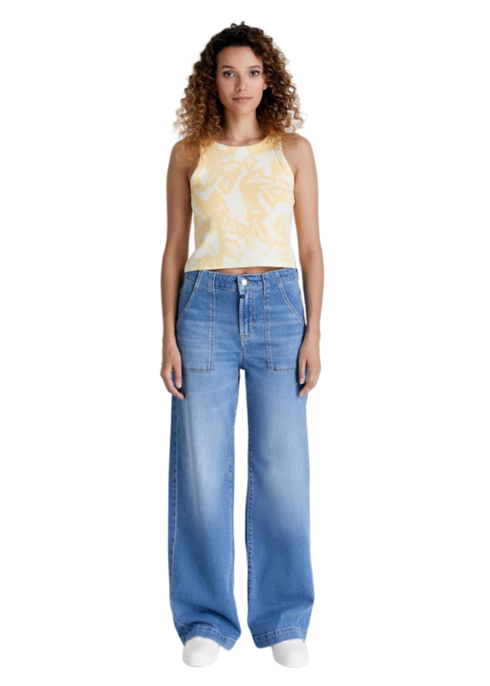C.O.J. COJ High waist jeans Lulu  light Blue