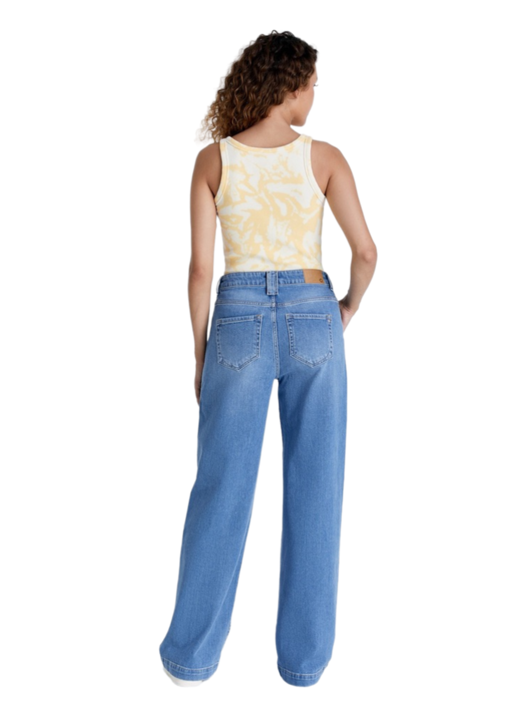 C.O.J. COJ High waist jeans Lulu  light Blue