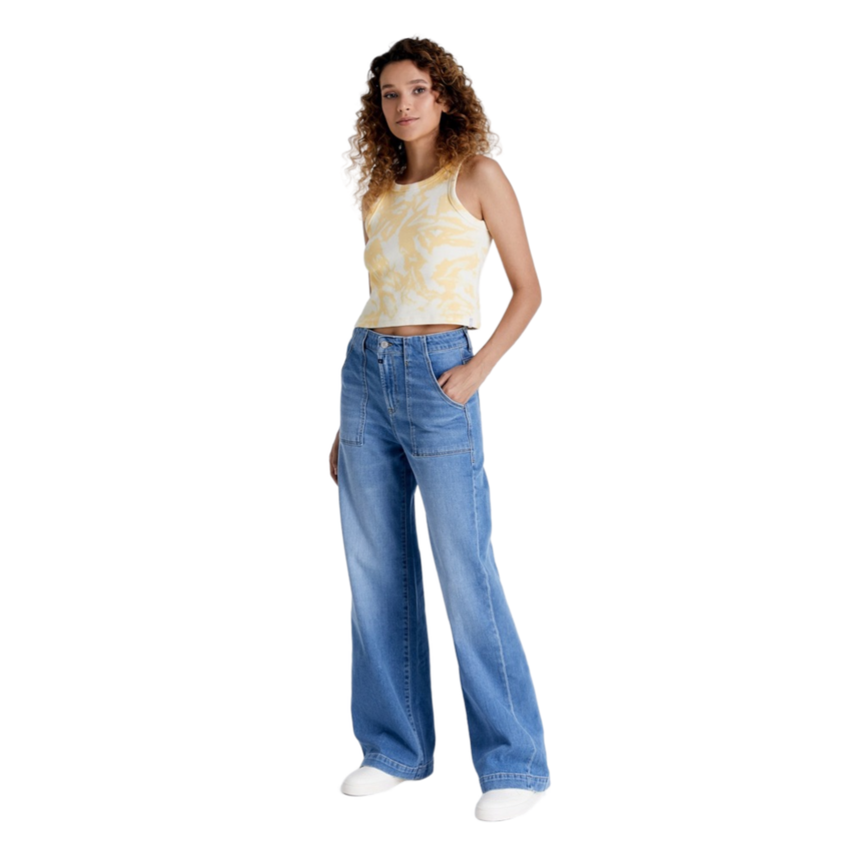 C.O.J. COJ High waist jeans Lulu  light Blue
