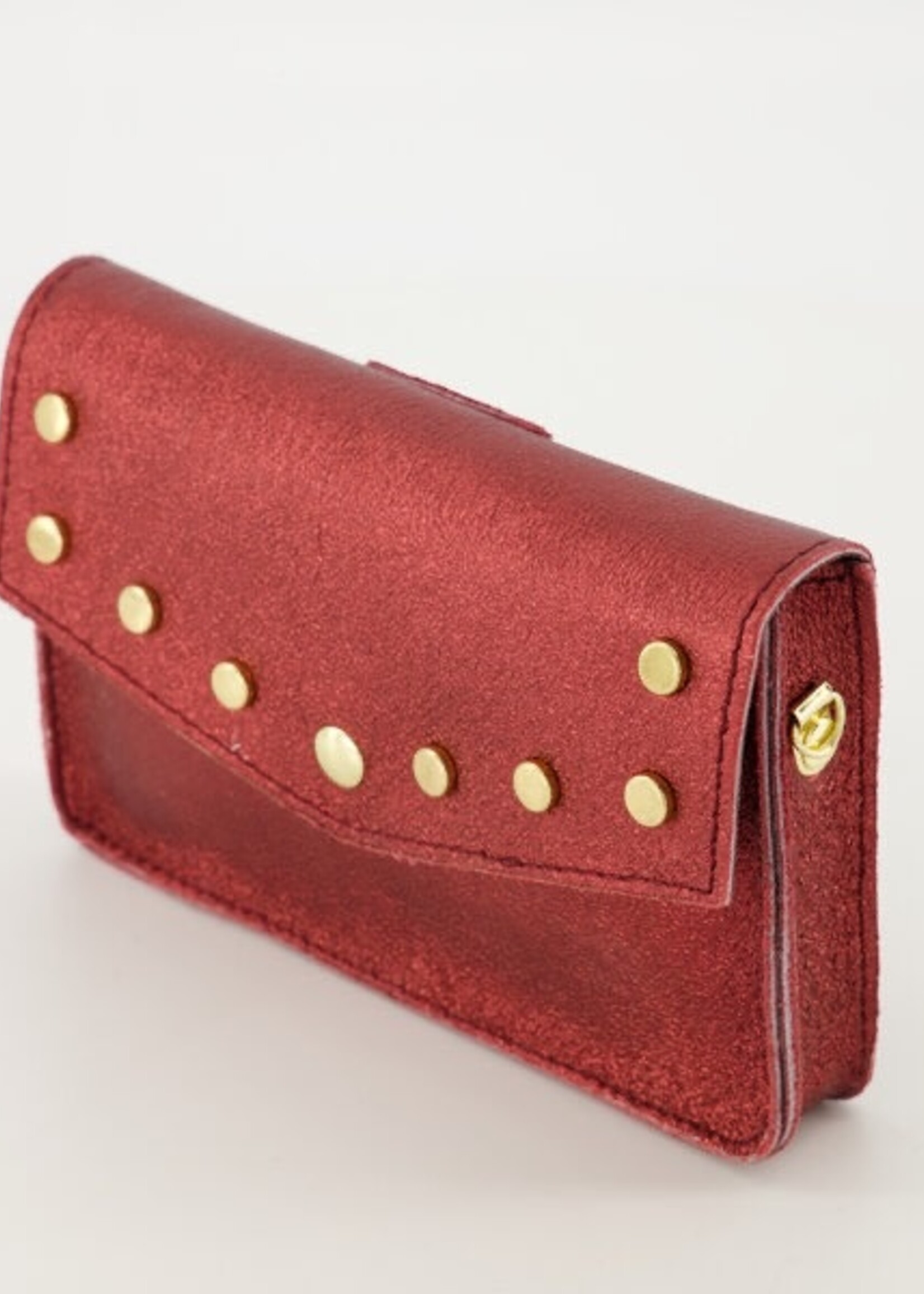 Crossbody tas Laura bordeaux