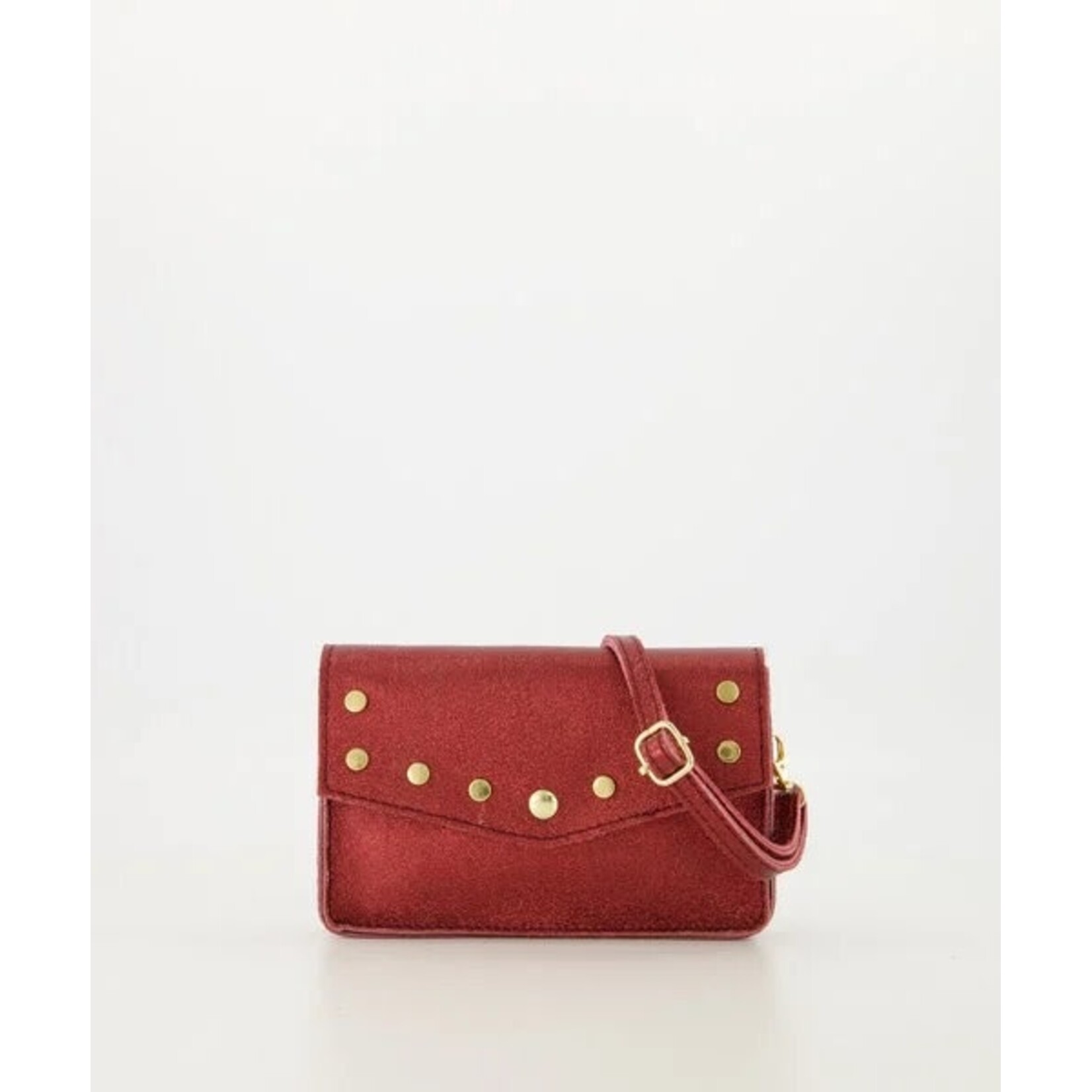 Crossbody tas Laura bordeaux