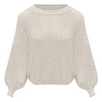 Gebreide trui Jade off white