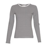 Moss Copenhagen Gemma Hadrea stripe top black
