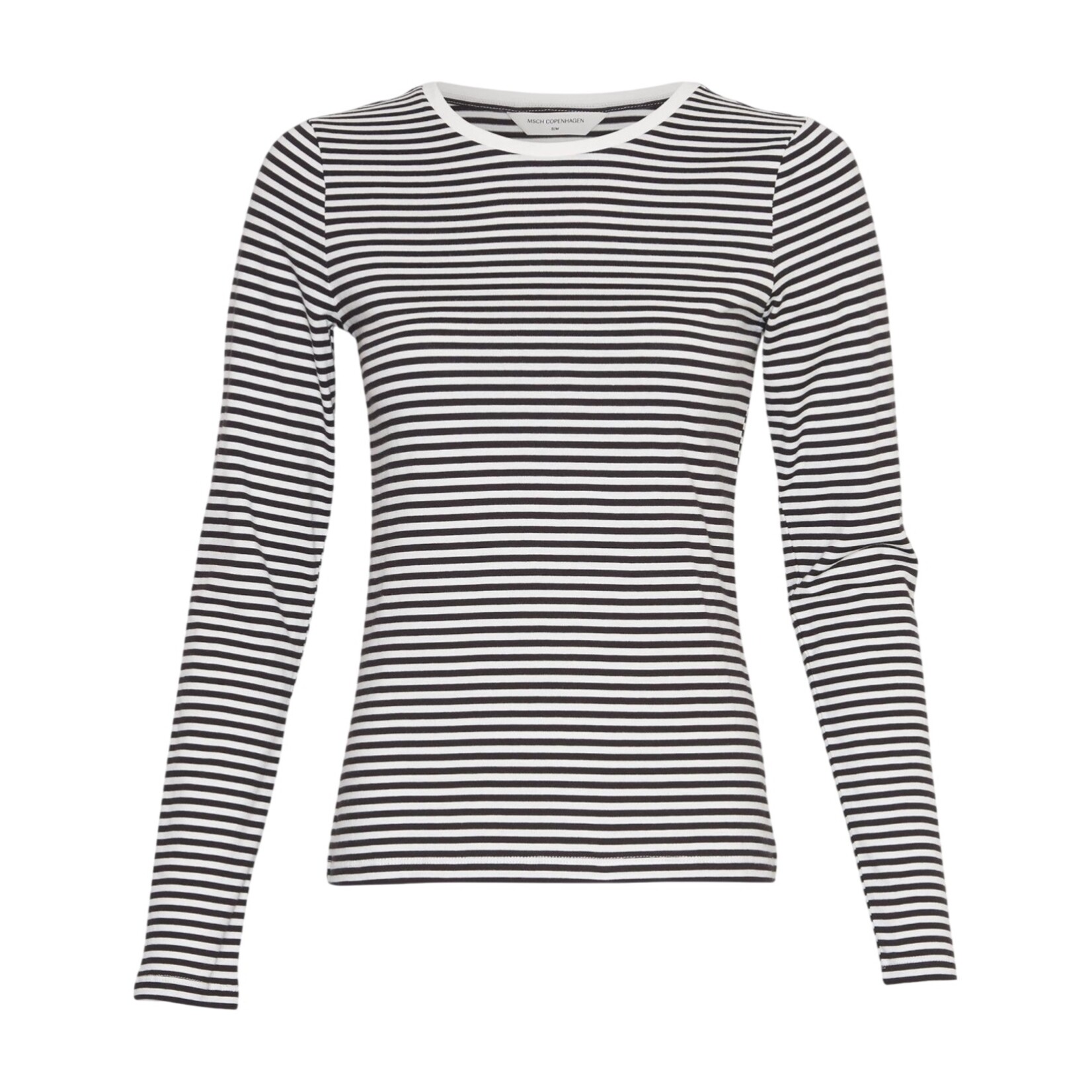 Moss Copenhagen Gemma Hadrea stripe top black